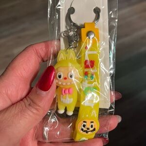 Yellow Bunny Keychain Toy